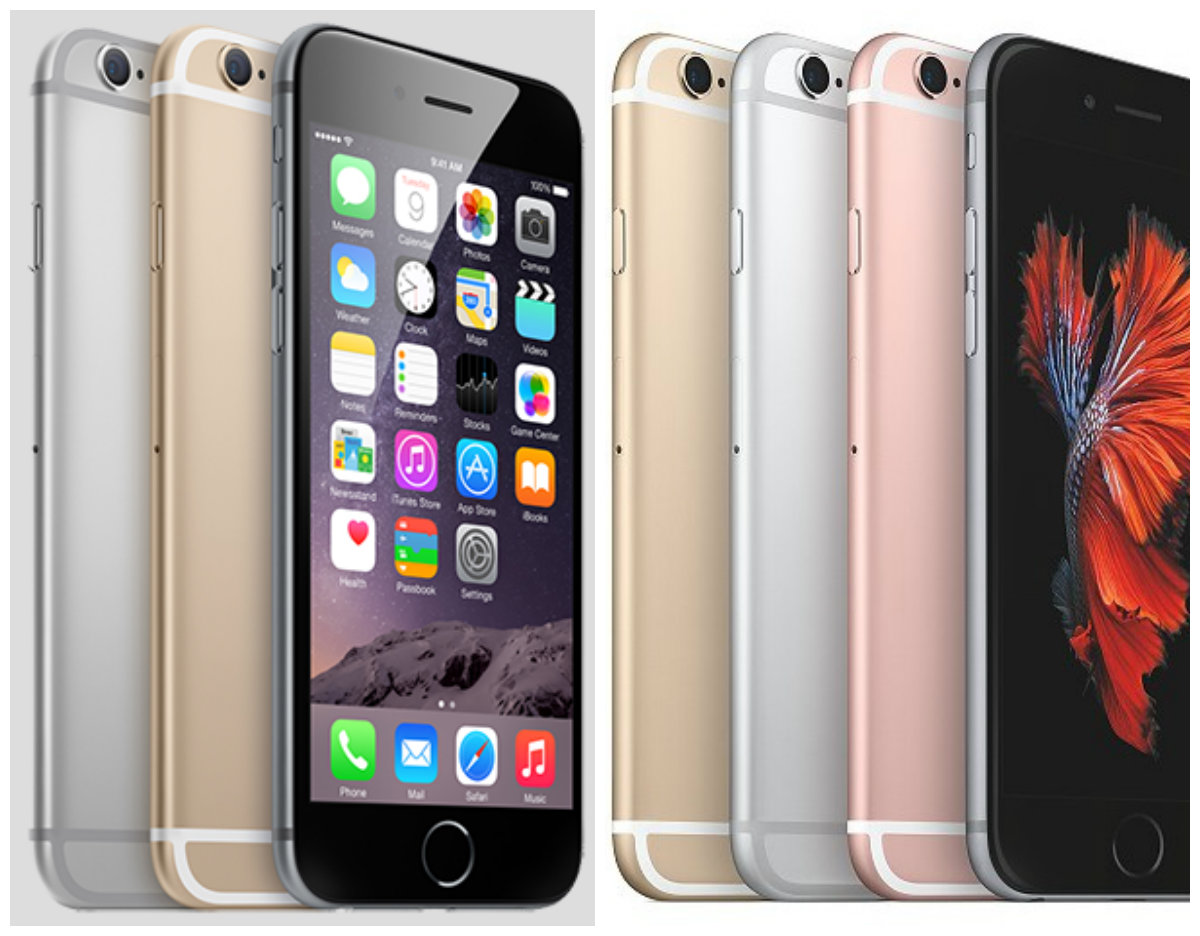 Apple iPhone 6s Plus - 64GB Gold, Sliver, Grey